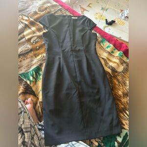 H&M Classic Black Midi Dress